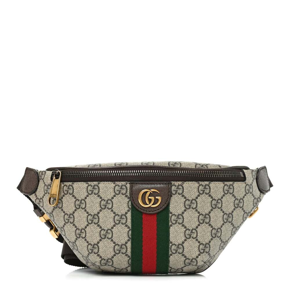 Gucci Gg Supreme Web Small Ophidia Belt #265607G12B